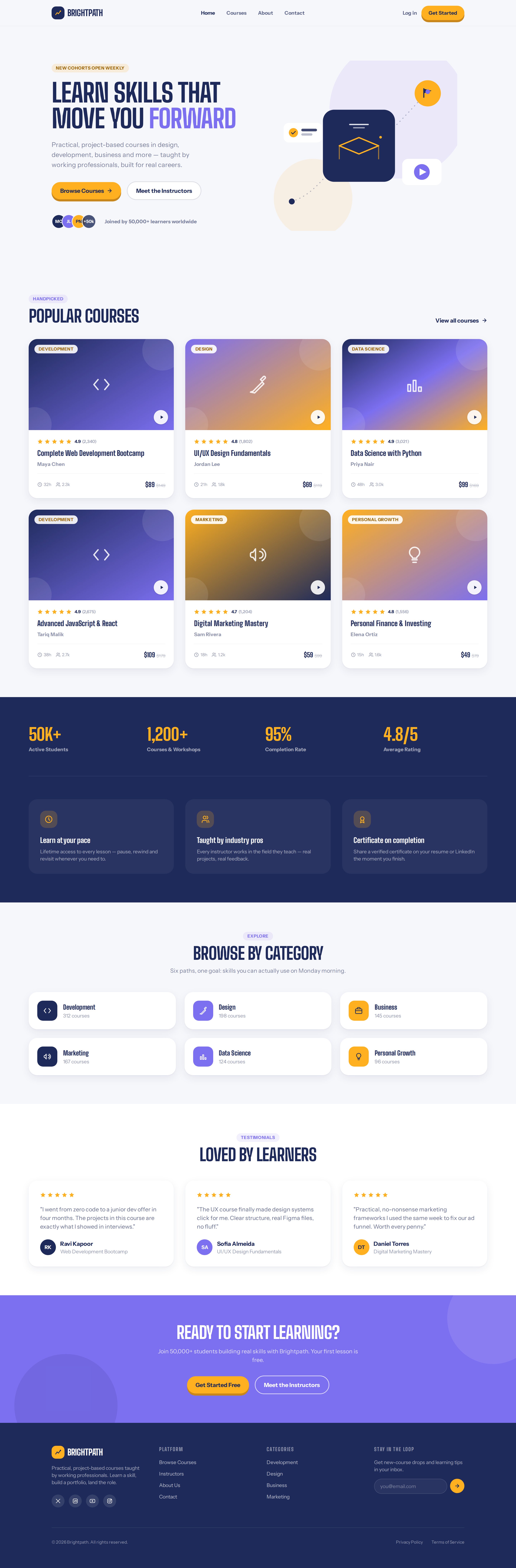 Brightpath home page