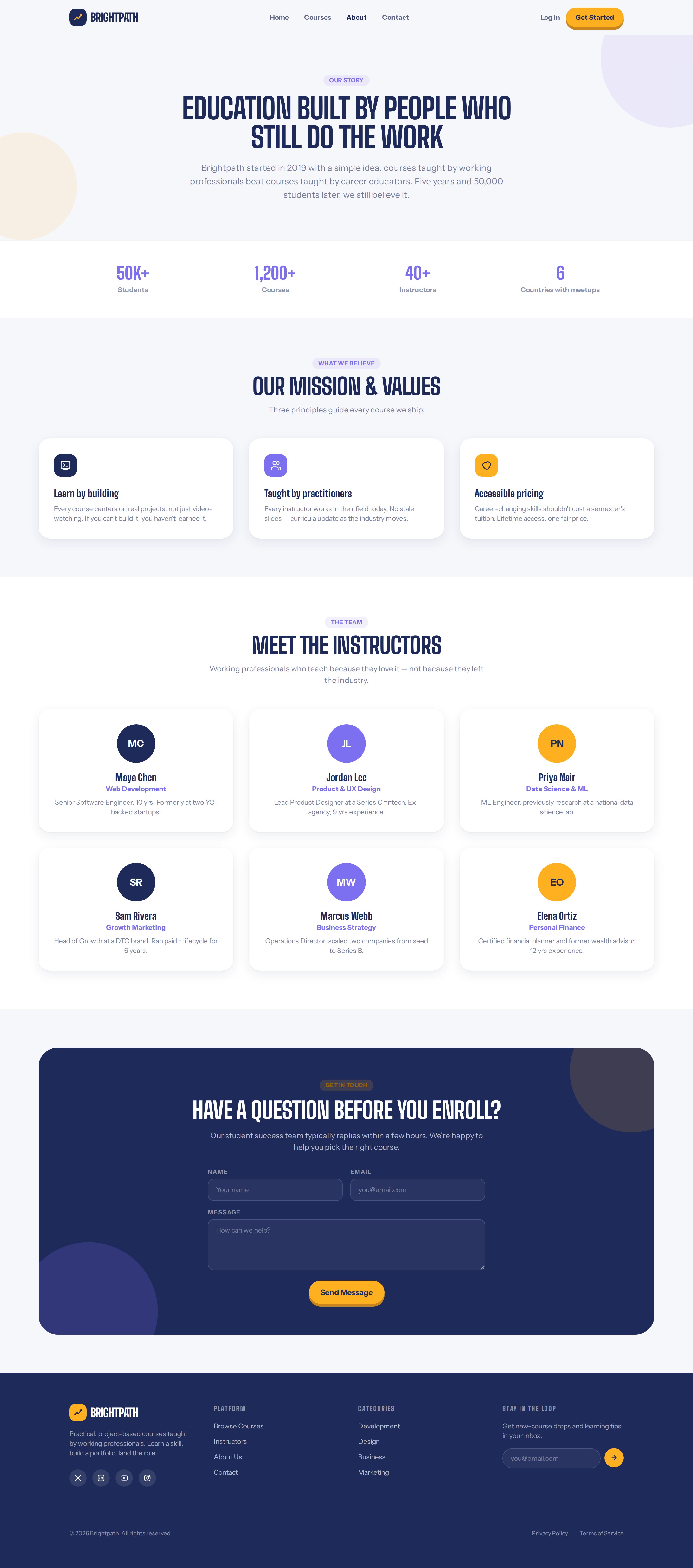 Brightpath about page