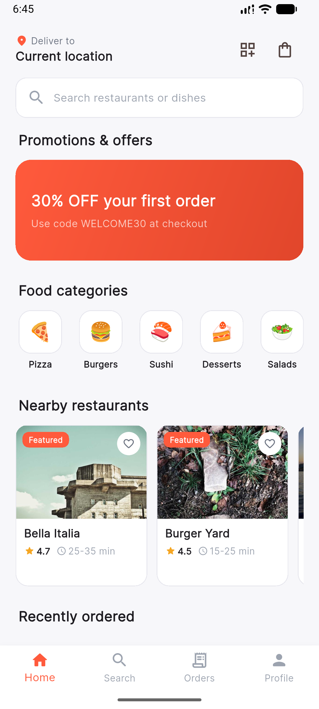 FoodieGo: Flutter Food Delivery App Template (Customer + Vendor) , Ready to Deploy